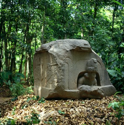 Altare 5, Periodo Pre-Classico da Olmec